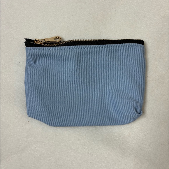 R. Riveter Otto Signature Light Blue Canvas Brown Leather Satchel w/ S. Case NWT - Picture 8 of 8